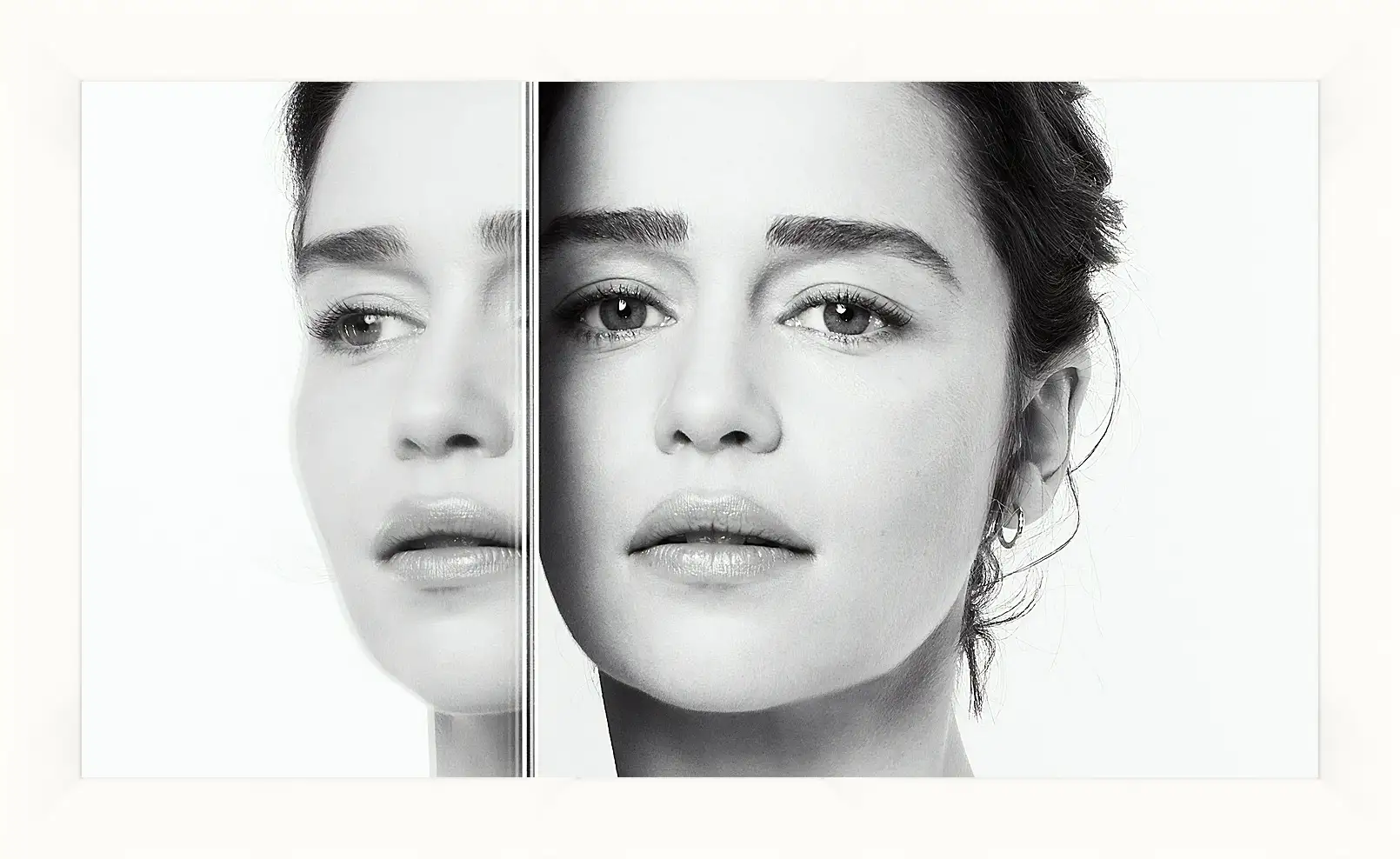 Картина в раме - Эмилия Кларк. Emilia Clarke