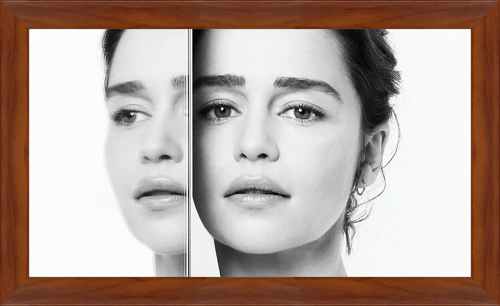 Картина в раме - Эмилия Кларк. Emilia Clarke