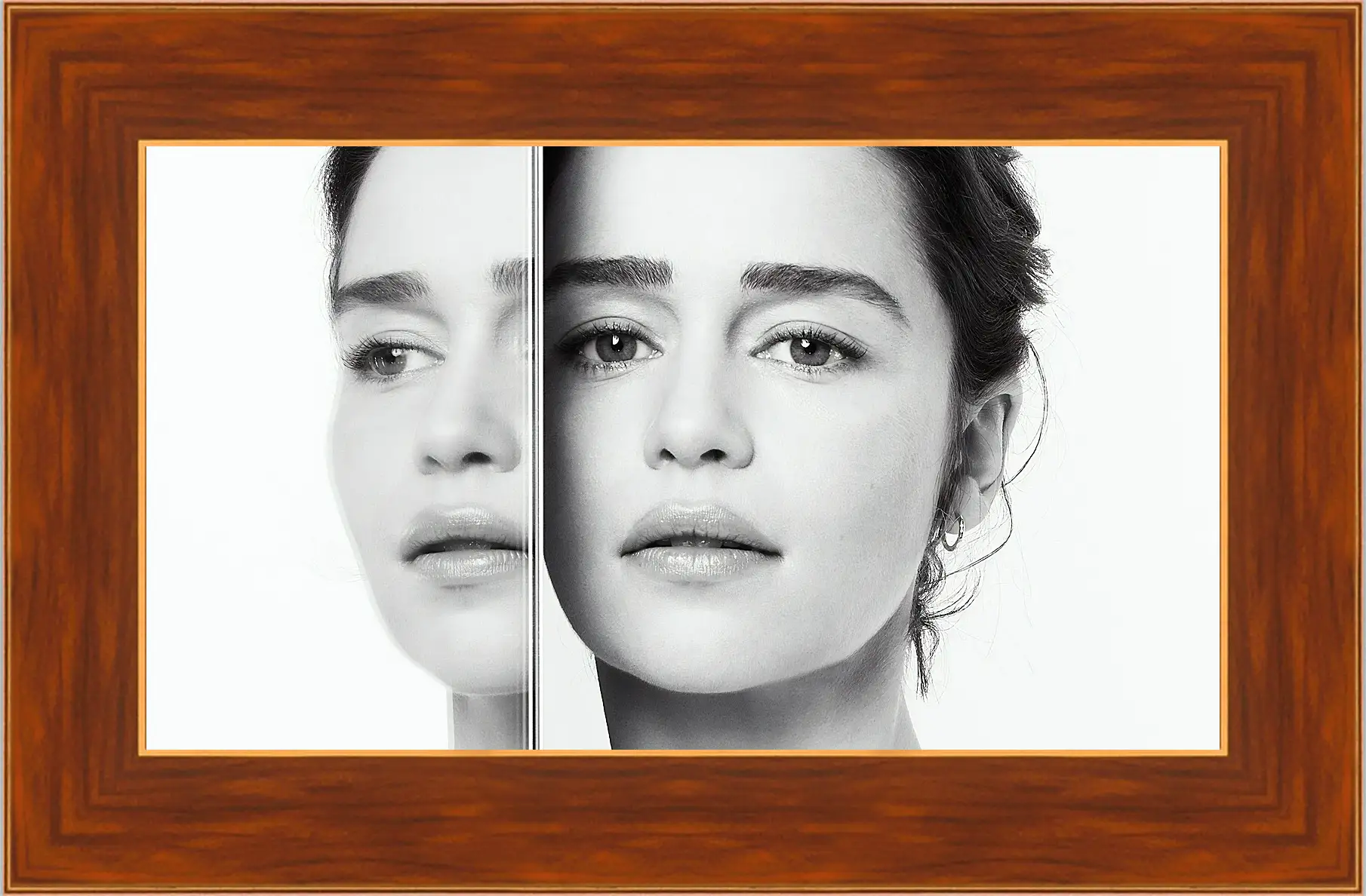 Картина в раме - Эмилия Кларк. Emilia Clarke