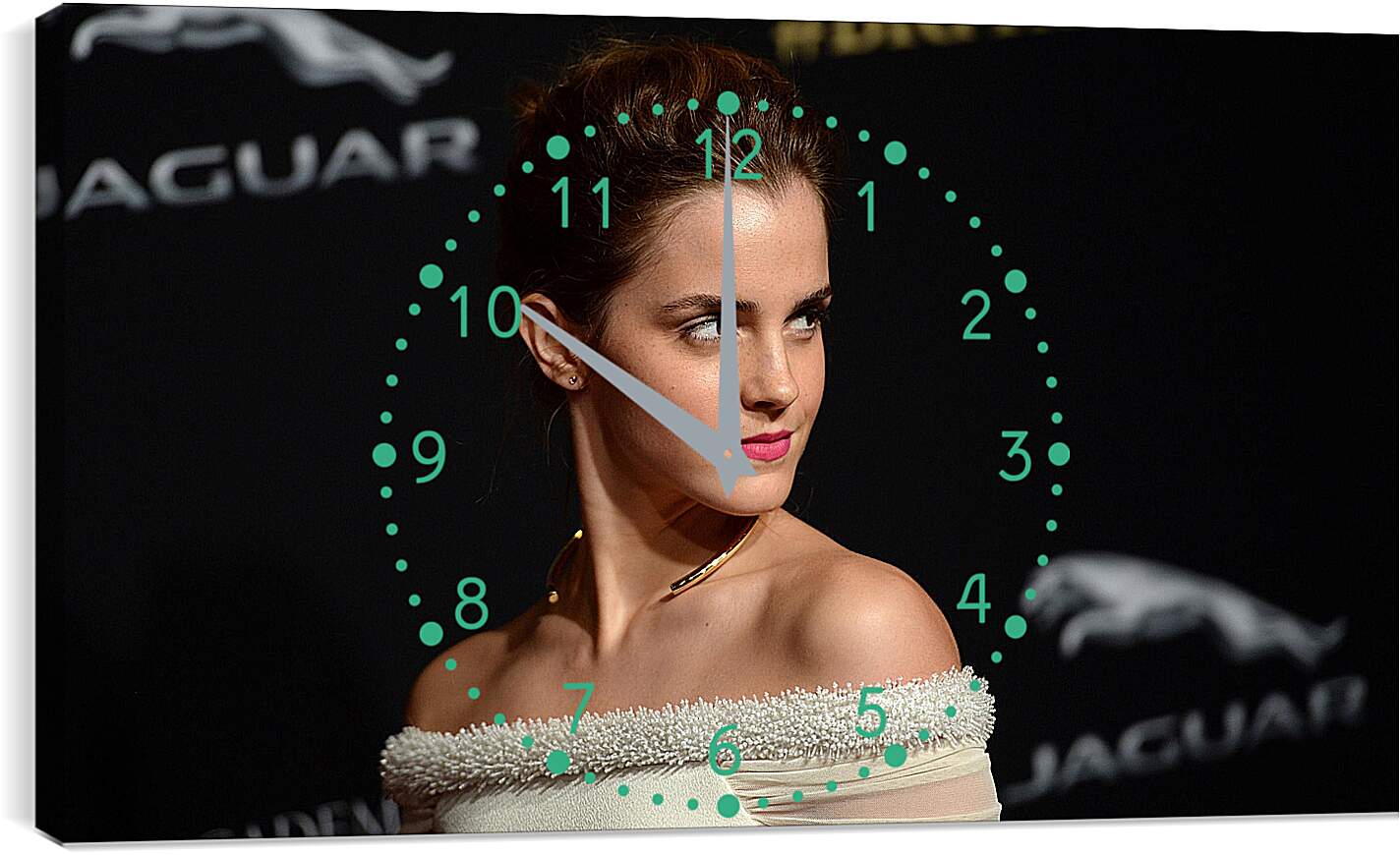 Часы картина - Эмма Уотсон. Emma Watson