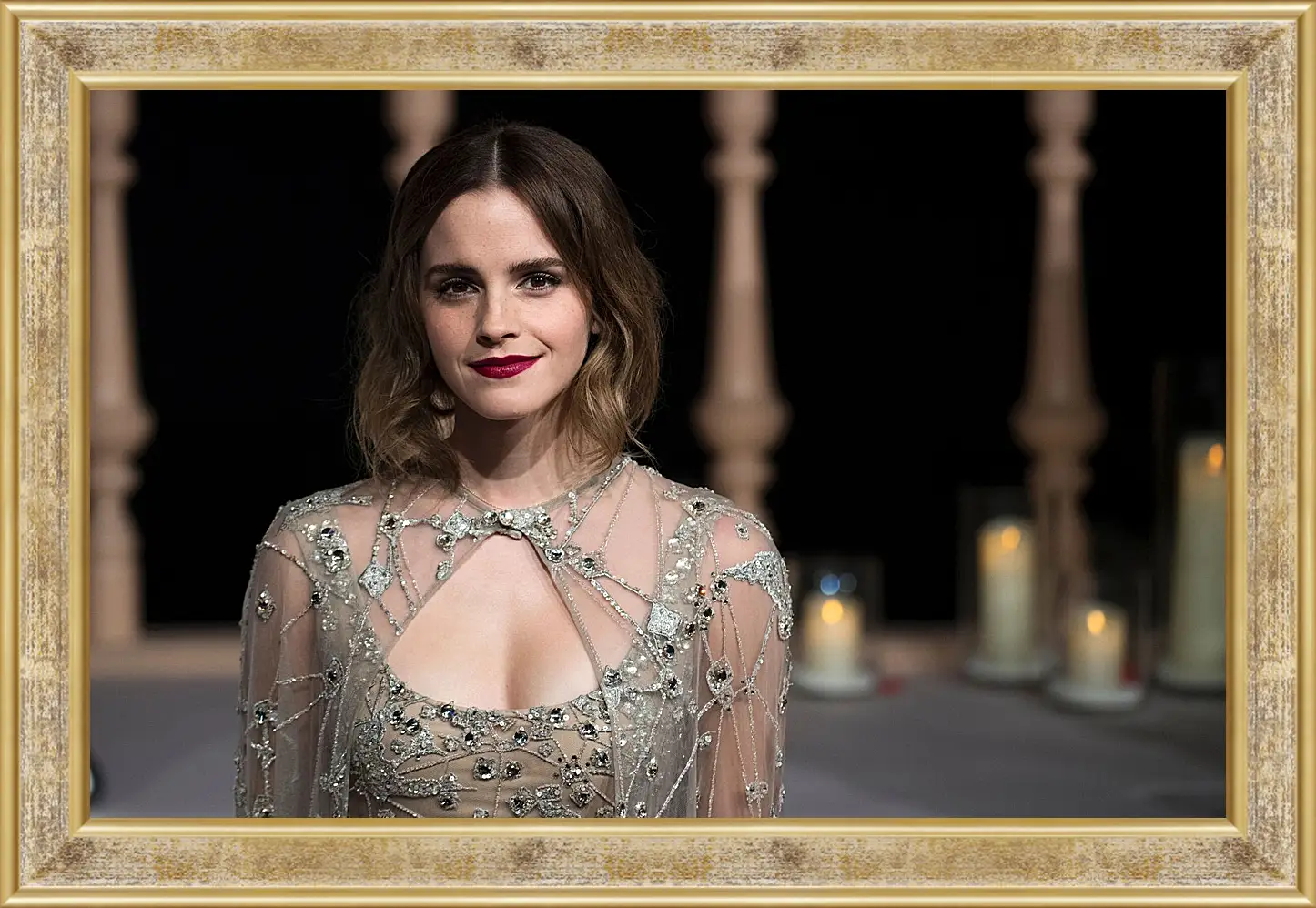 Картина в раме - Эмма Уотсон. Emma Watson