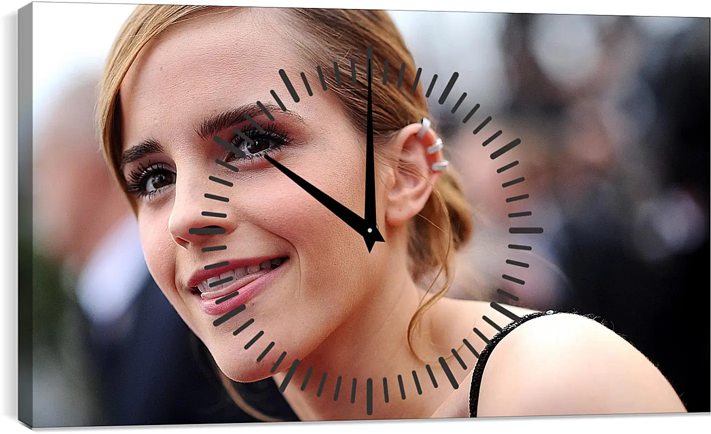 Часы картина - Эмма Уотсон. Emma Watson