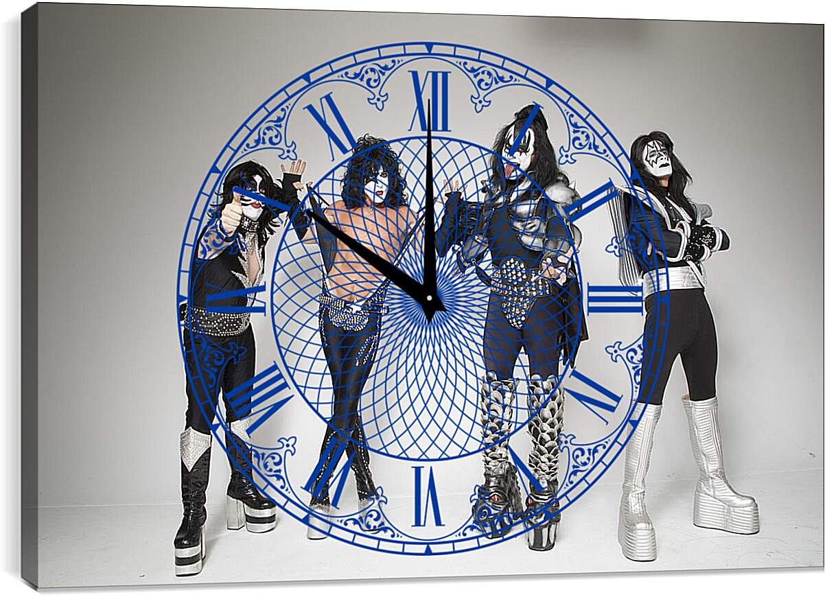 Часы картина - Группа Кисс