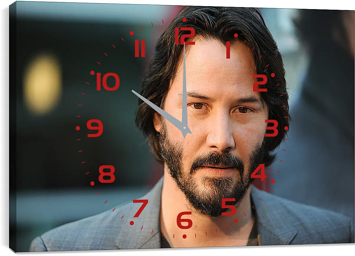 Часы картина - Киану Ривз. Keanu Reeves