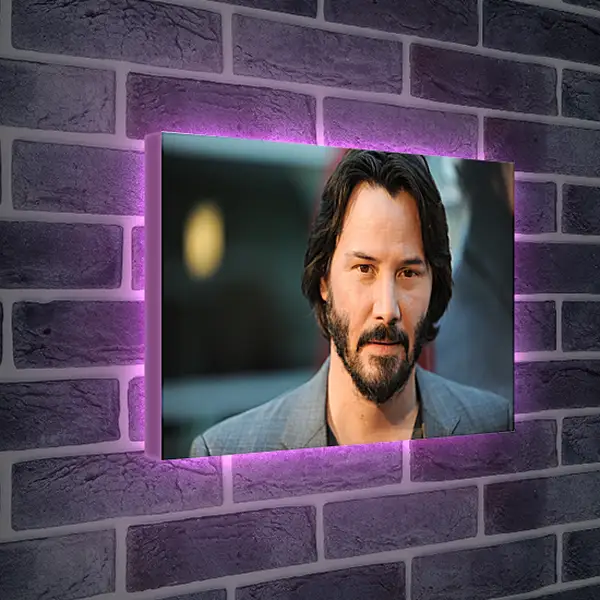 Лайтбокс световая панель - Киану Ривз. Keanu Reeves