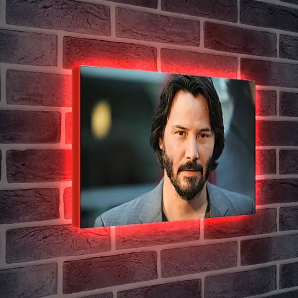 Лайтбокс световая панель - Киану Ривз. Keanu Reeves