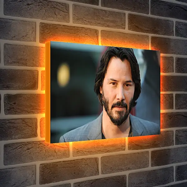 Лайтбокс световая панель - Киану Ривз. Keanu Reeves