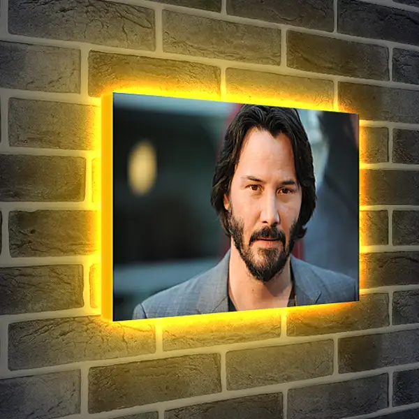 Лайтбокс световая панель - Киану Ривз. Keanu Reeves