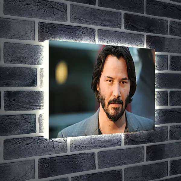 Лайтбокс световая панель - Киану Ривз. Keanu Reeves