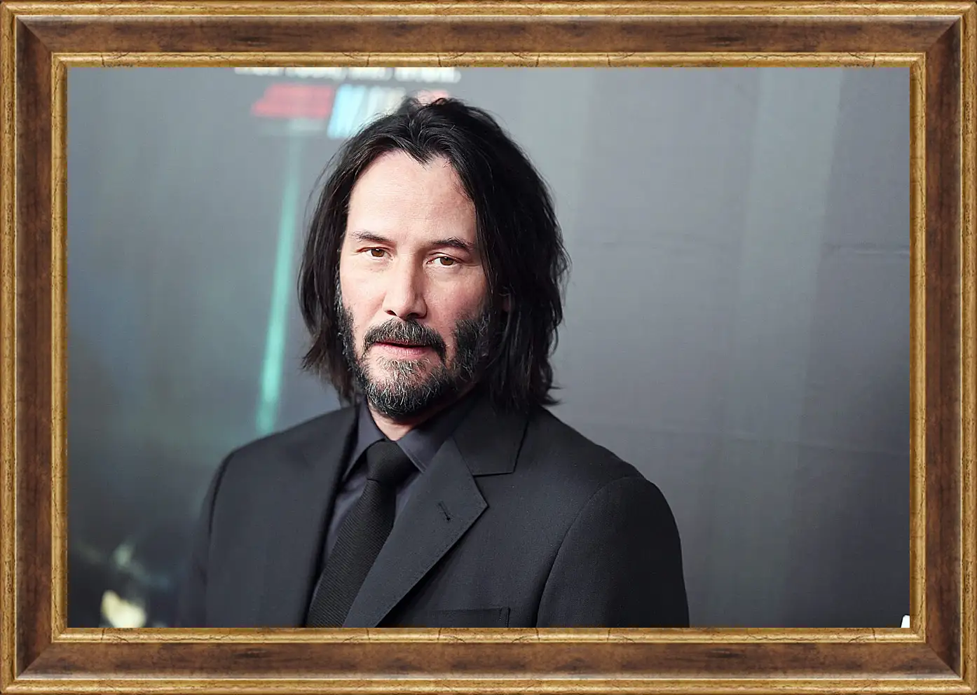 Картина в раме - Киану Ривз. Keanu Reeves