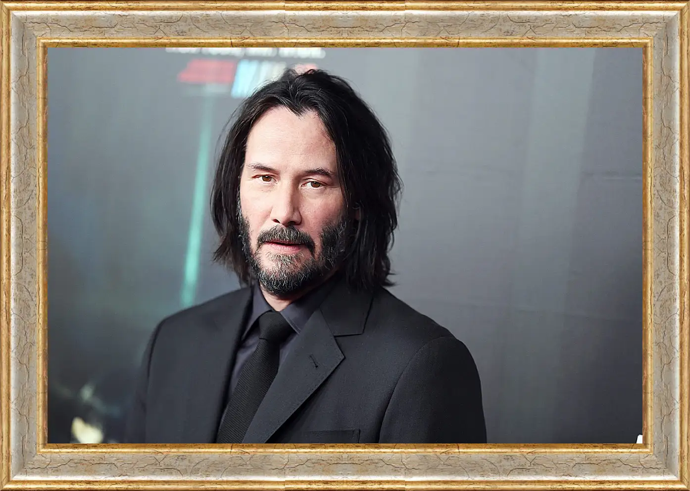 Картина в раме - Киану Ривз. Keanu Reeves