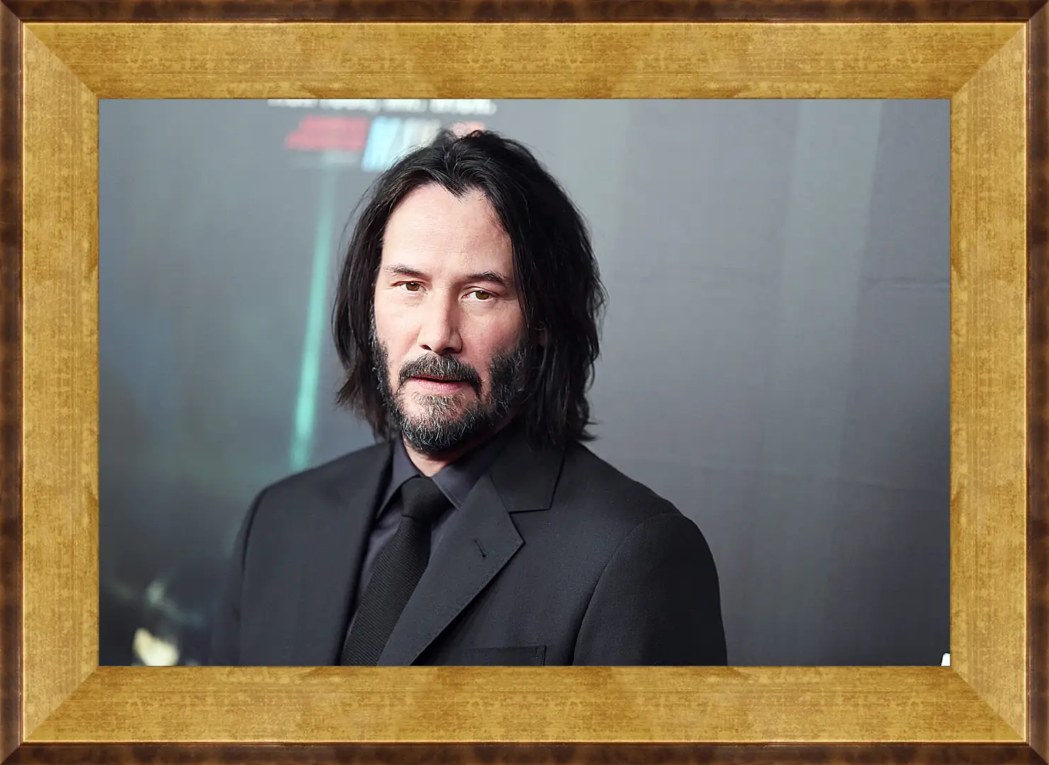 Картина в раме - Киану Ривз. Keanu Reeves