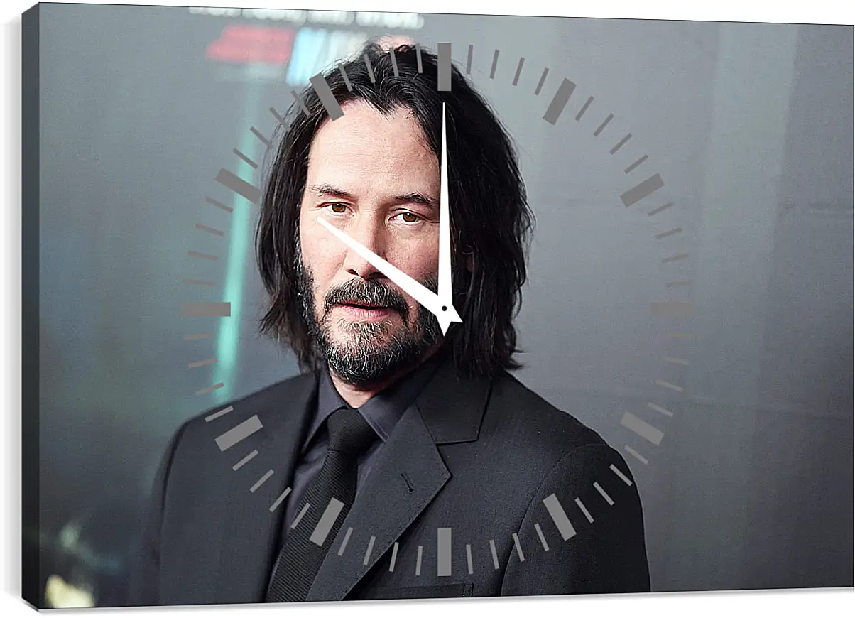 Часы картина - Киану Ривз. Keanu Reeves