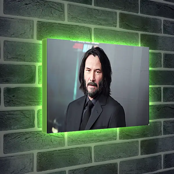 Лайтбокс световая панель - Киану Ривз. Keanu Reeves