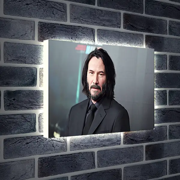 Лайтбокс световая панель - Киану Ривз. Keanu Reeves