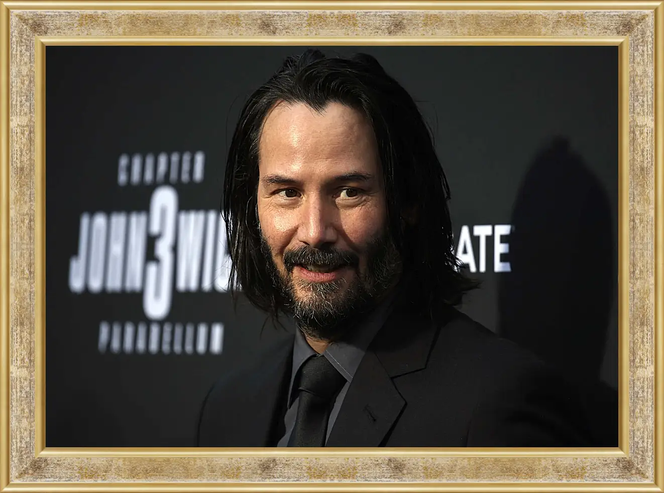 Картина в раме - Киану Ривз. Keanu Reeves