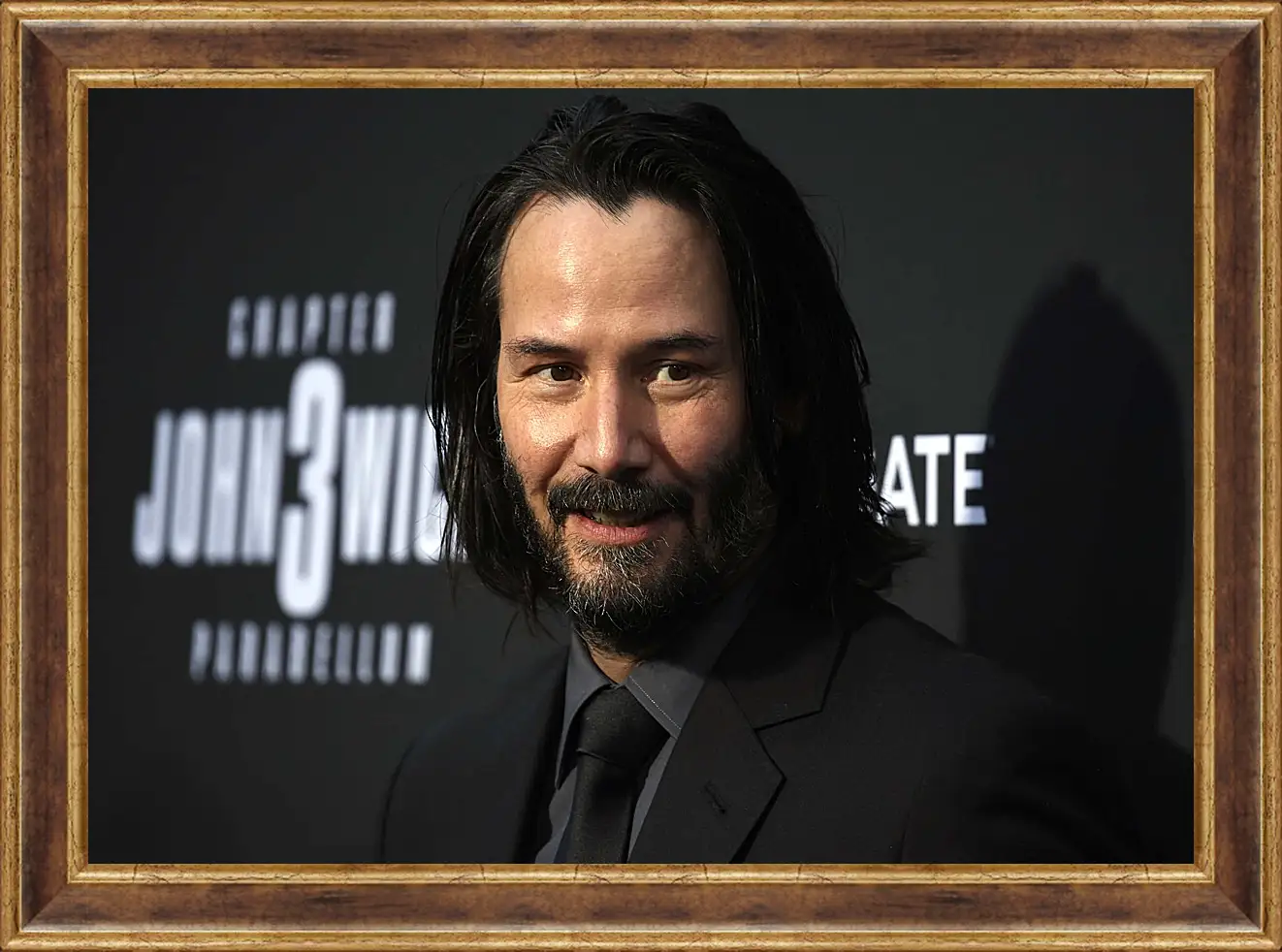 Картина в раме - Киану Ривз. Keanu Reeves