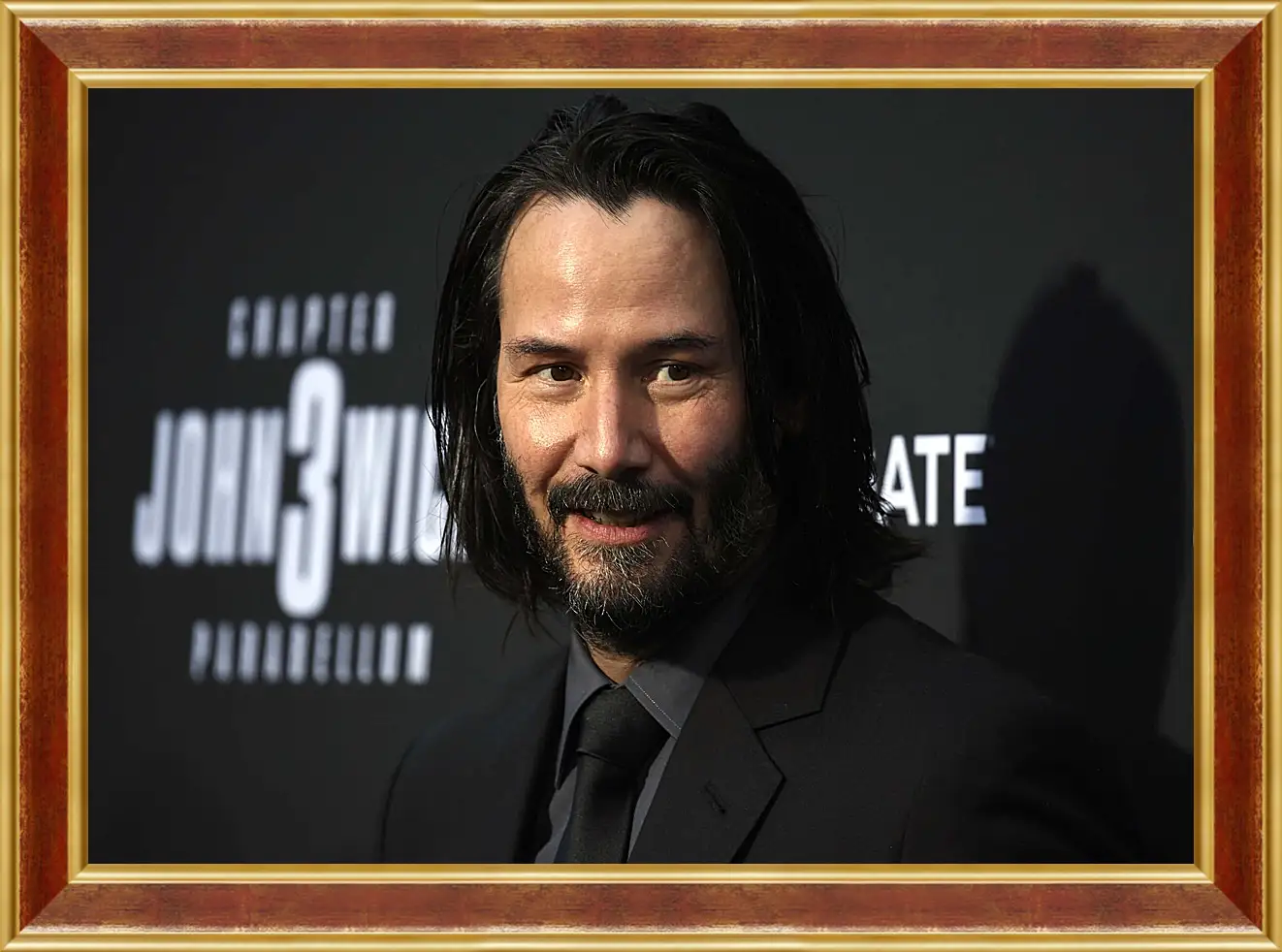 Картина в раме - Киану Ривз. Keanu Reeves