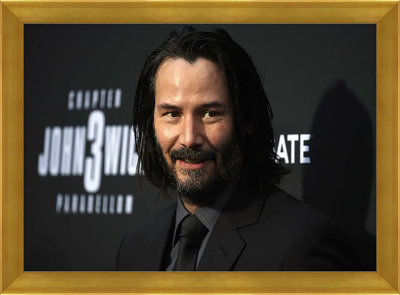 Картина в раме - Киану Ривз. Keanu Reeves