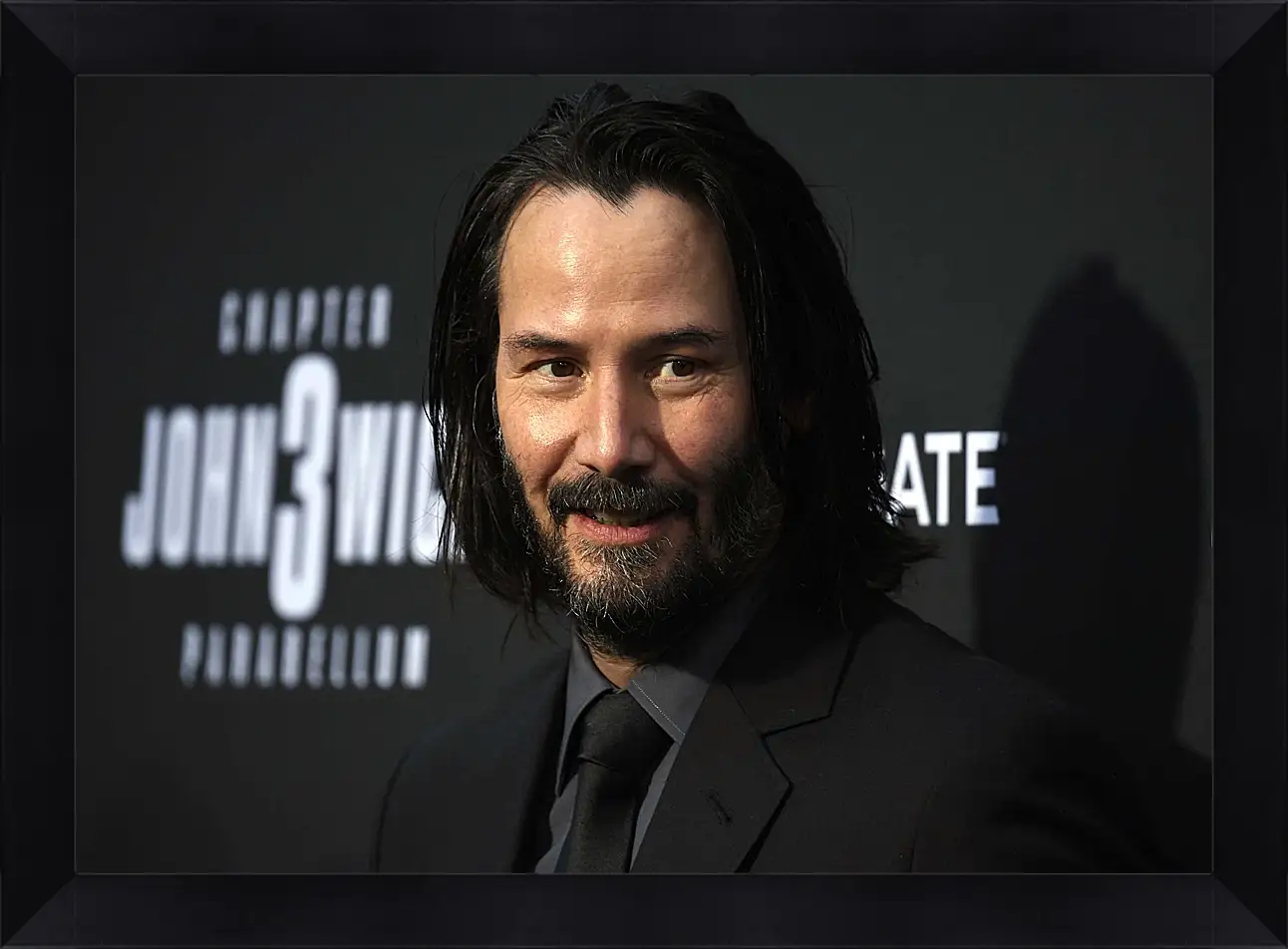 Картина в раме - Киану Ривз. Keanu Reeves