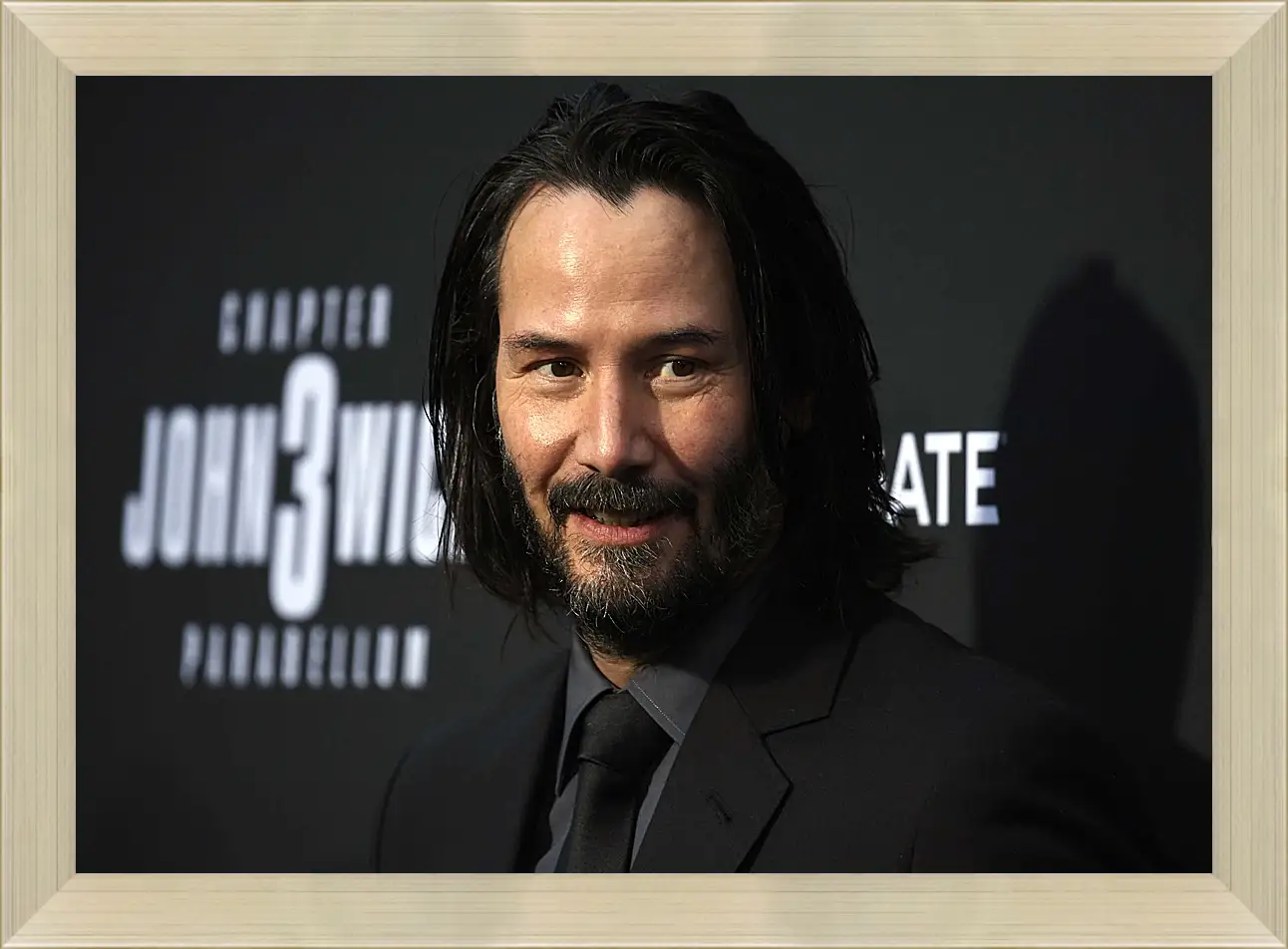 Картина в раме - Киану Ривз. Keanu Reeves