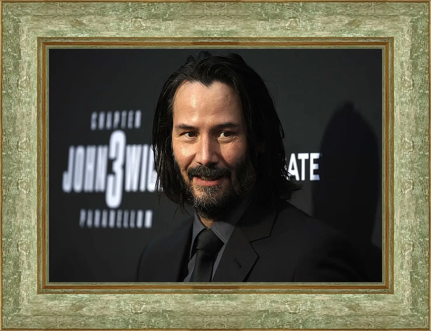 Картина в раме - Киану Ривз. Keanu Reeves