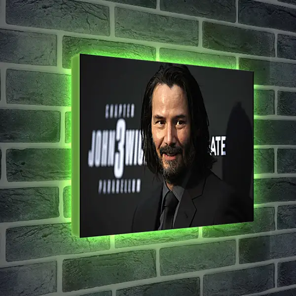 Лайтбокс световая панель - Киану Ривз. Keanu Reeves