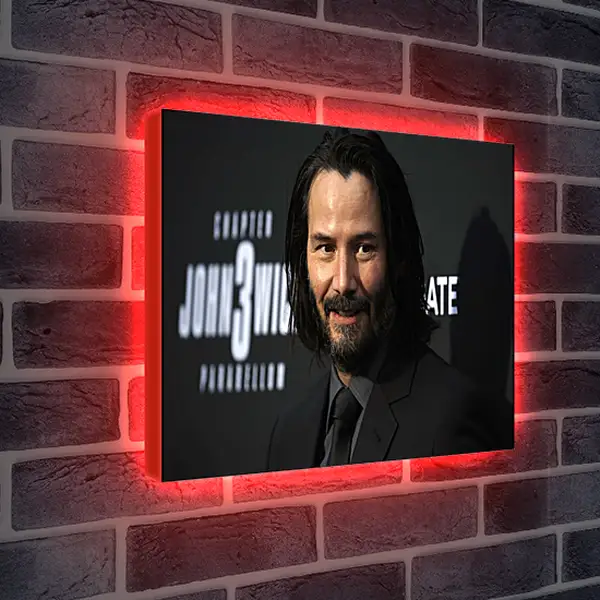 Лайтбокс световая панель - Киану Ривз. Keanu Reeves