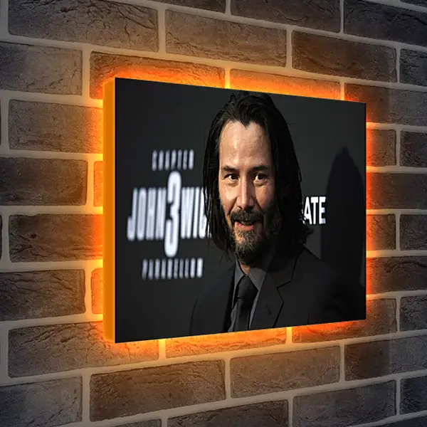 Лайтбокс световая панель - Киану Ривз. Keanu Reeves