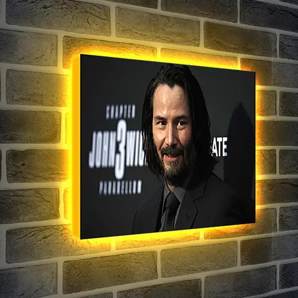 Лайтбокс световая панель - Киану Ривз. Keanu Reeves