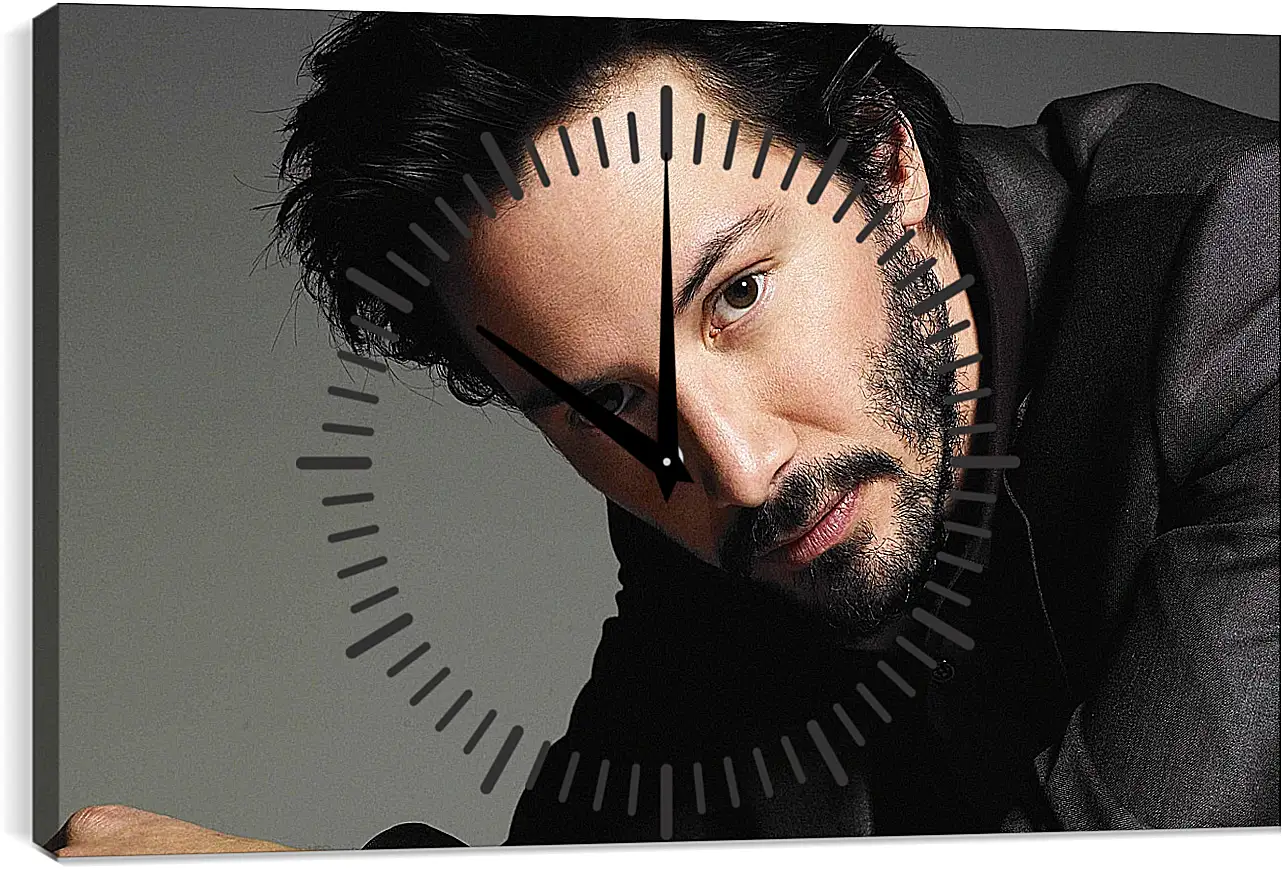 Часы картина - Киану Ривз. Keanu Reeves