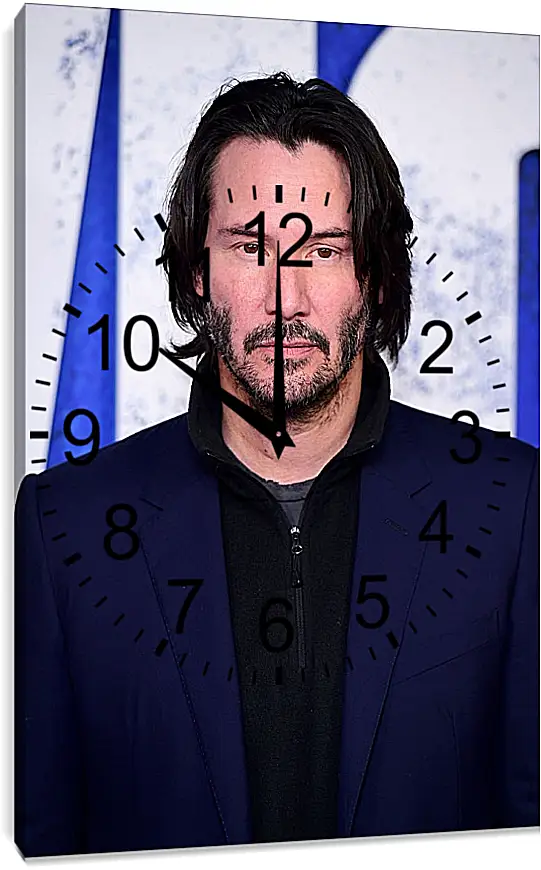 Часы картина - Киану Ривз. Keanu Reeves