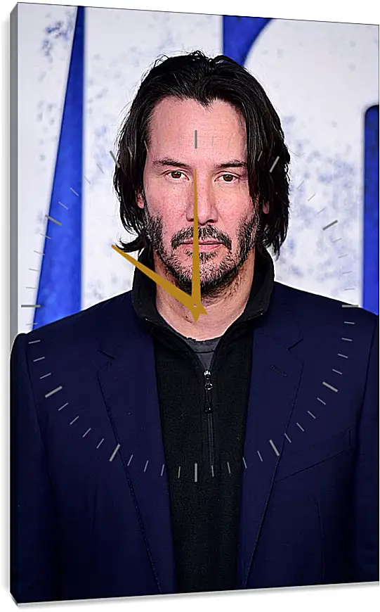 Часы картина - Киану Ривз. Keanu Reeves