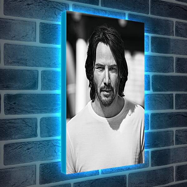 Лайтбокс световая панель - Киану Ривз. Keanu Reeves