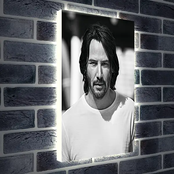 Лайтбокс световая панель - Киану Ривз. Keanu Reeves