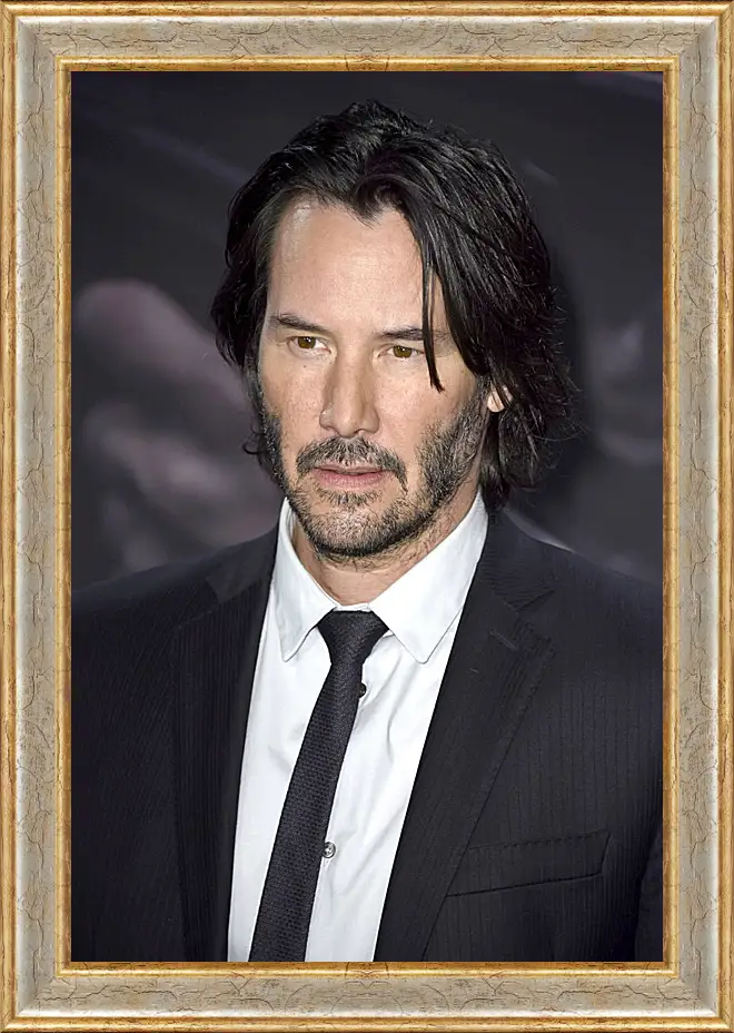 Картина в раме - Киану Ривз. Keanu Reeves