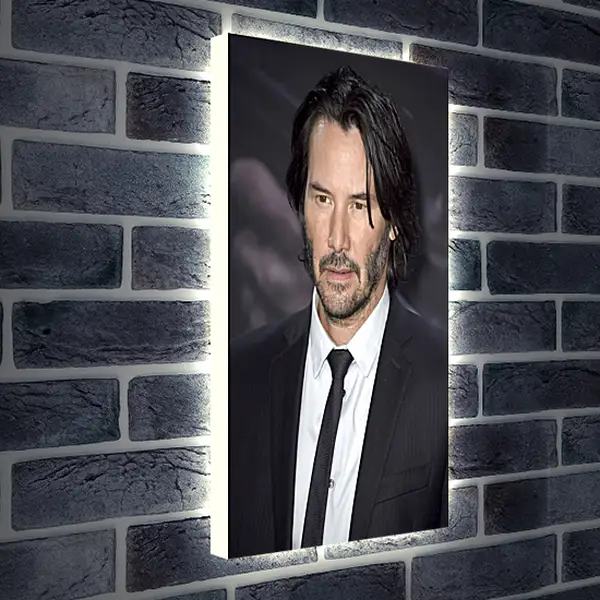 Лайтбокс световая панель - Киану Ривз. Keanu Reeves