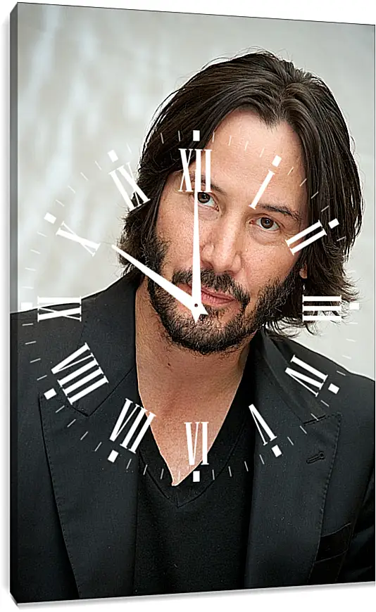 Часы картина - Киану Ривз. Keanu Reeves