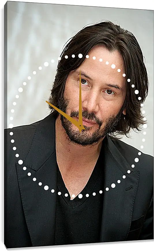 Часы картина - Киану Ривз. Keanu Reeves