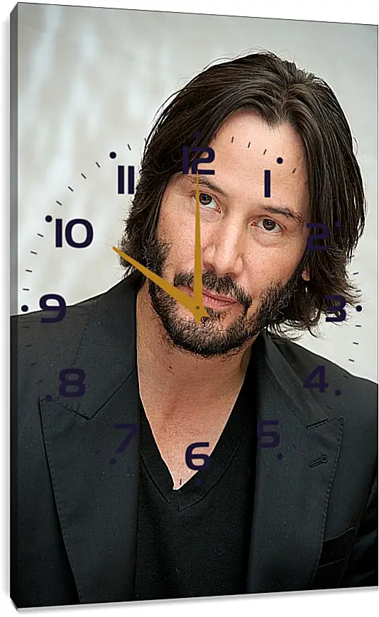 Часы картина - Киану Ривз. Keanu Reeves