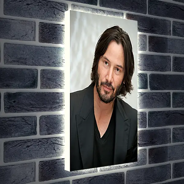 Лайтбокс световая панель - Киану Ривз. Keanu Reeves