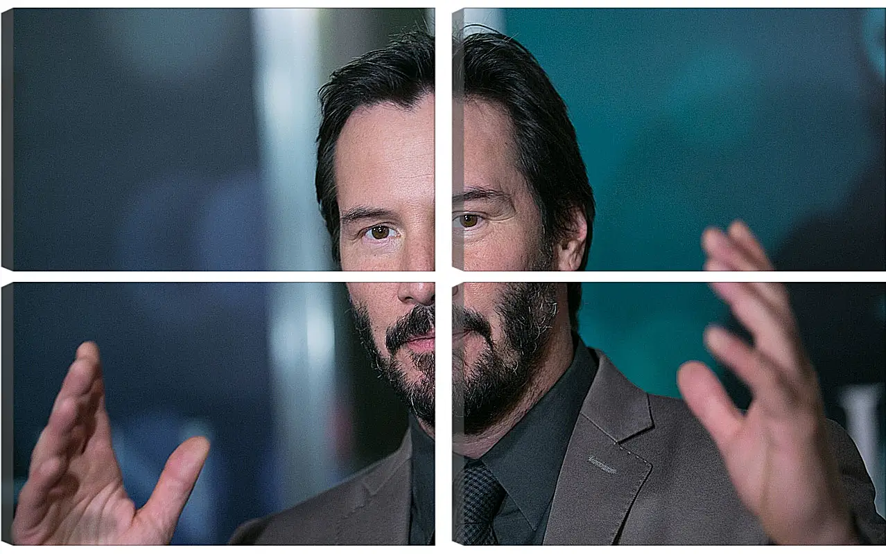 Модульная картина - Киану Ривз. Keanu Reeves