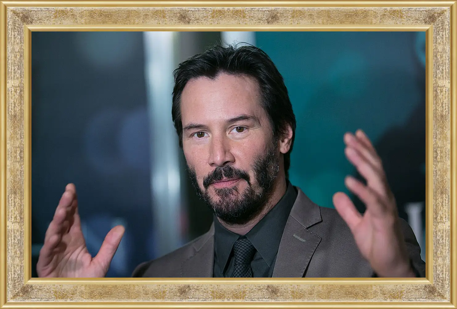 Картина в раме - Киану Ривз. Keanu Reeves