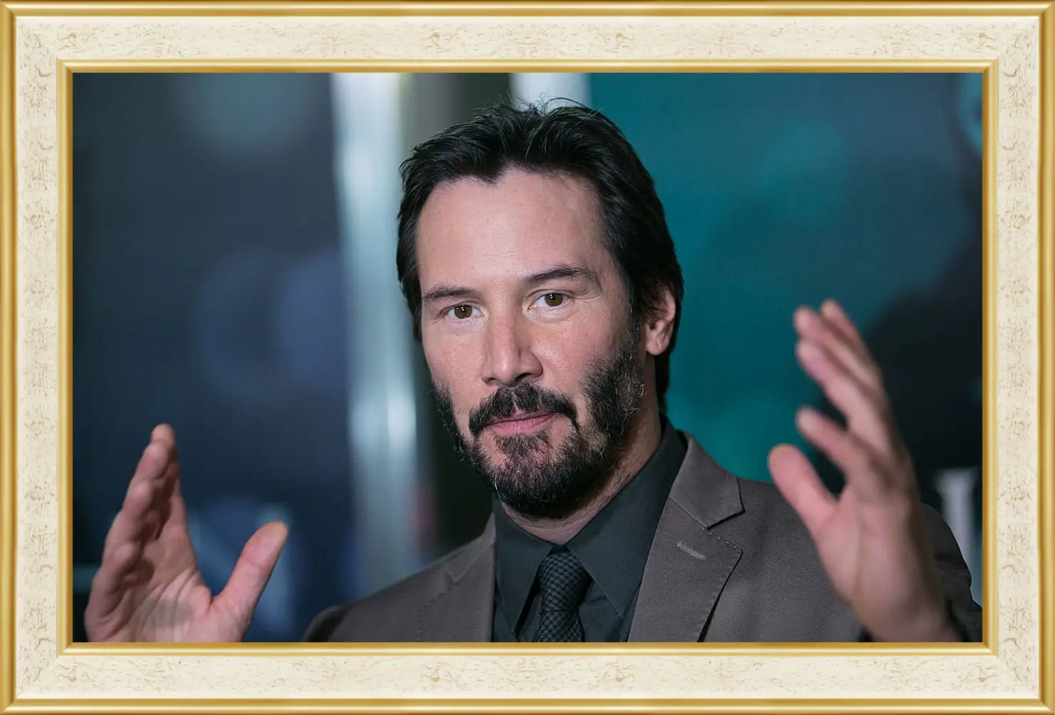 Картина в раме - Киану Ривз. Keanu Reeves