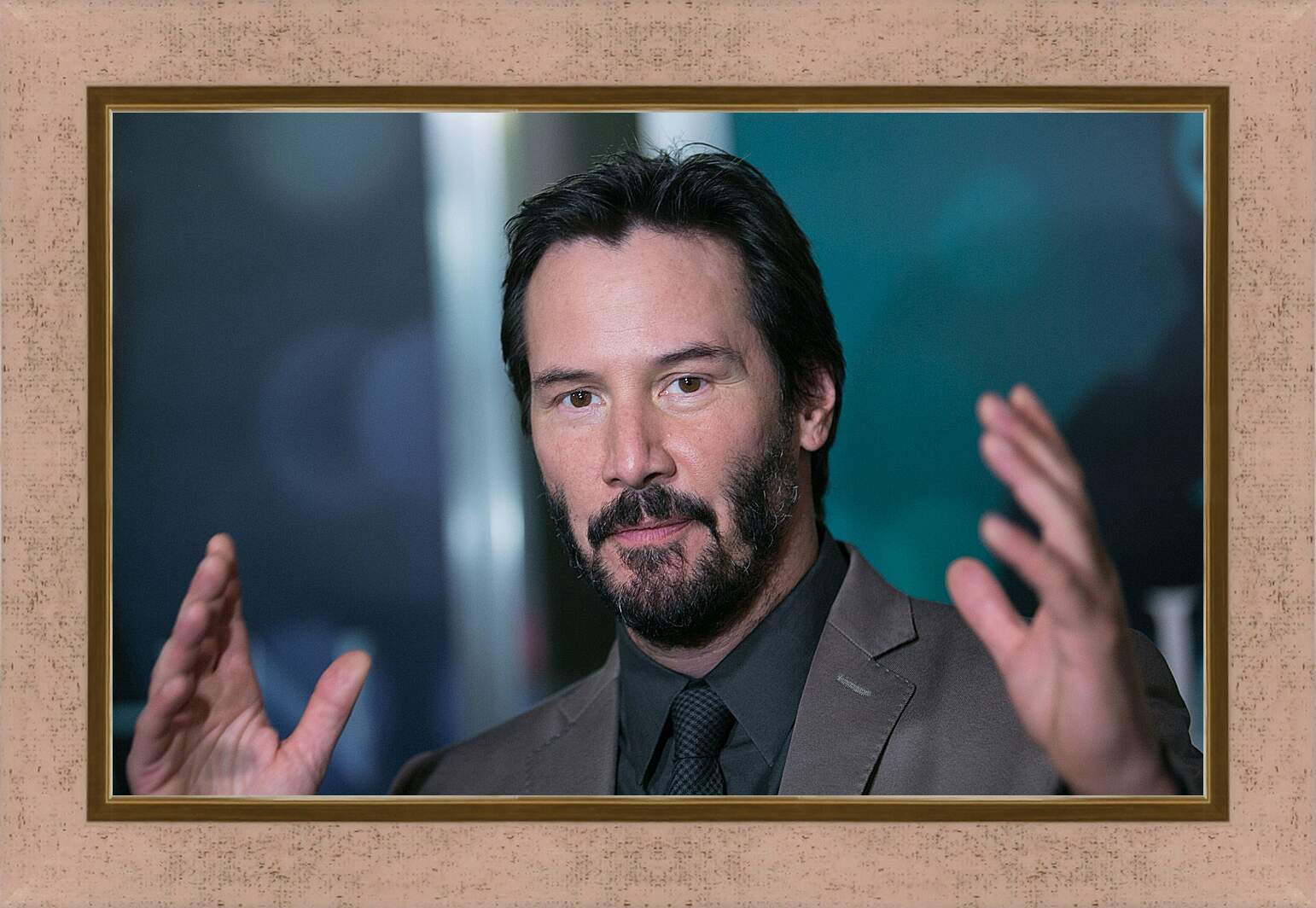 Картина в раме - Киану Ривз. Keanu Reeves