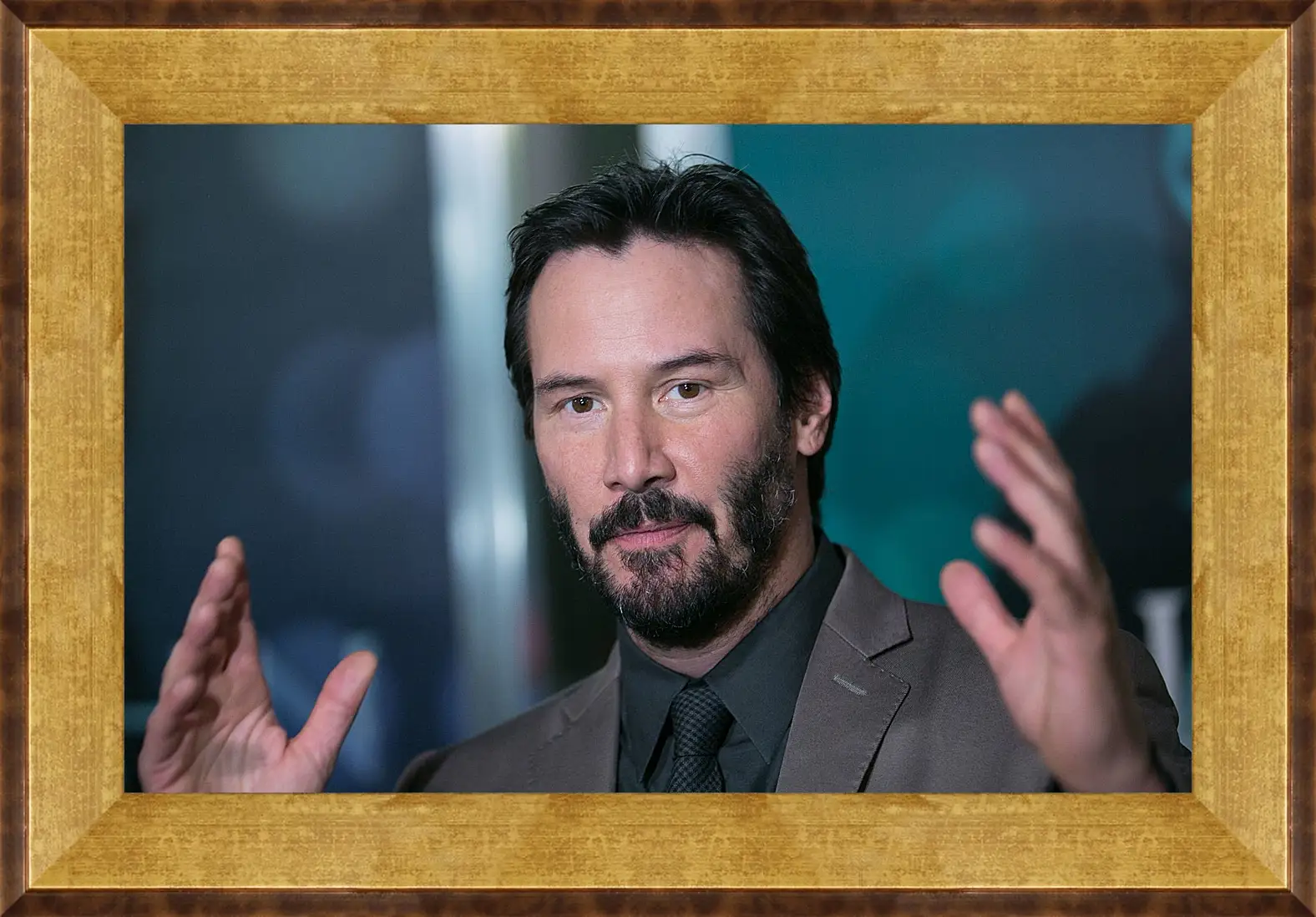 Картина в раме - Киану Ривз. Keanu Reeves