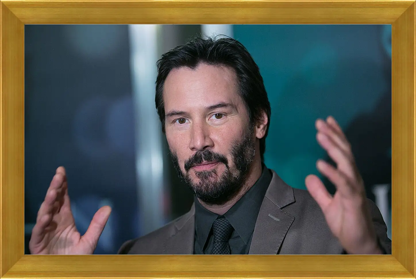 Картина в раме - Киану Ривз. Keanu Reeves