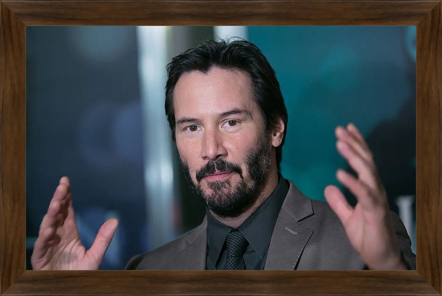 Картина в раме - Киану Ривз. Keanu Reeves