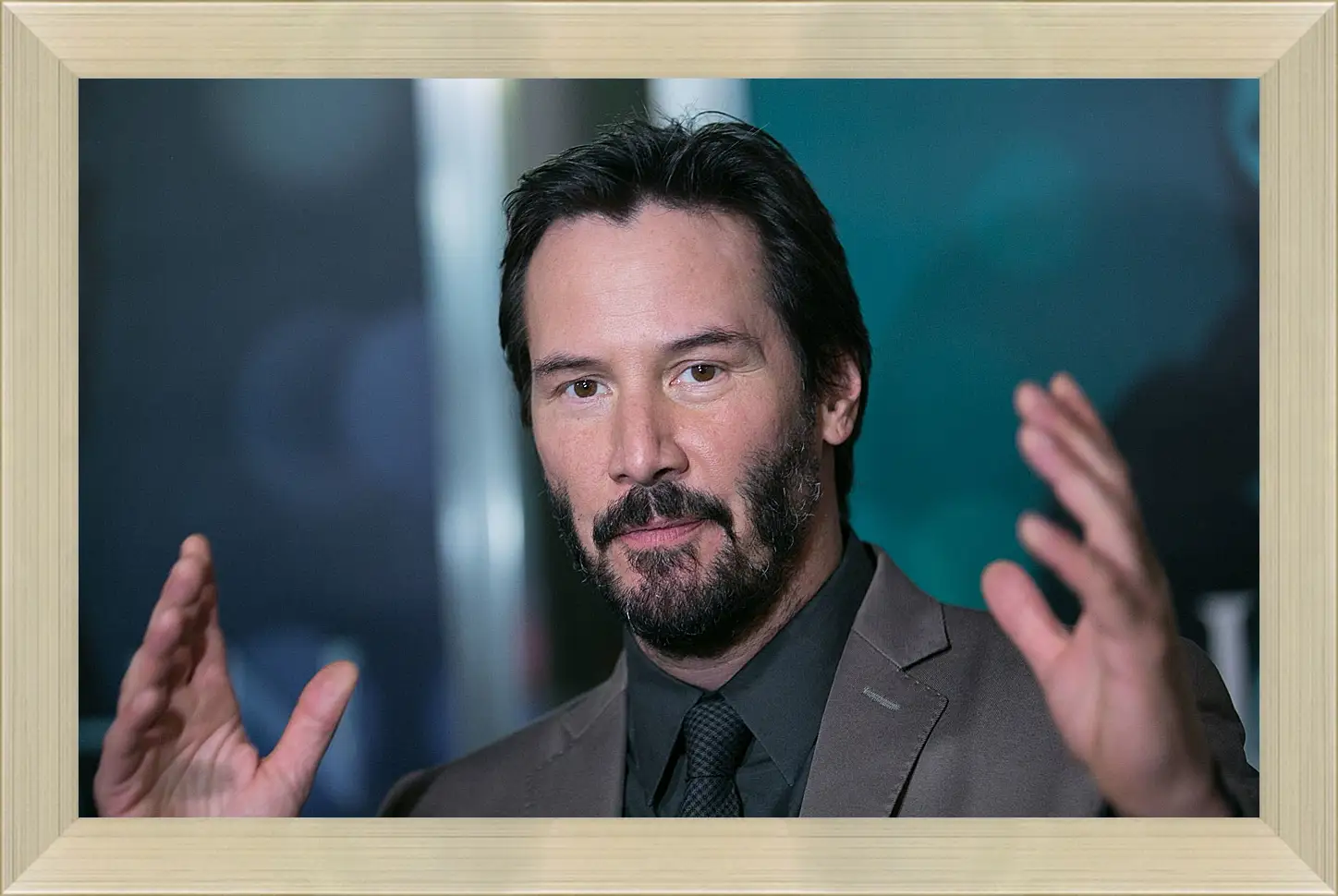 Картина в раме - Киану Ривз. Keanu Reeves