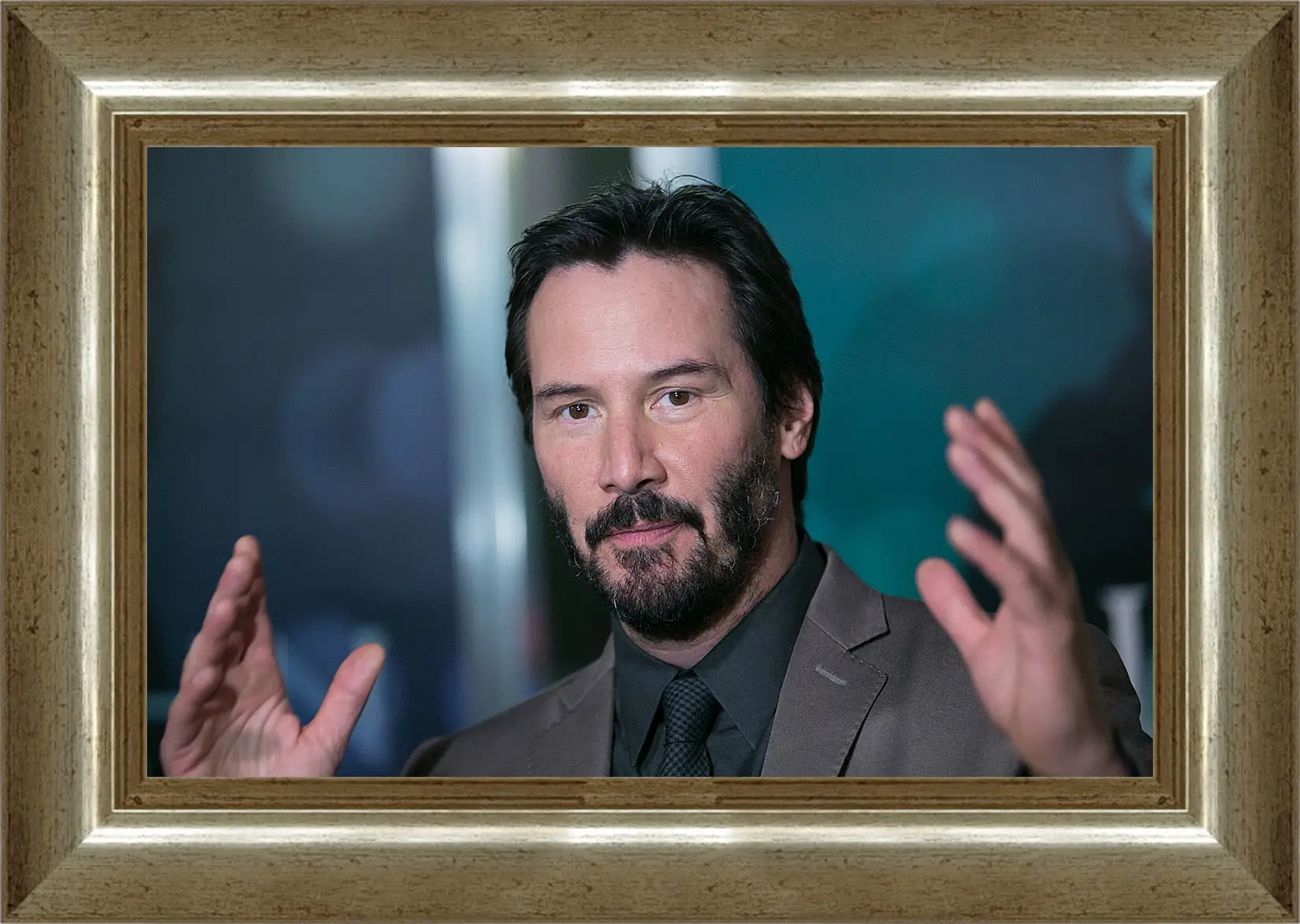 Картина в раме - Киану Ривз. Keanu Reeves